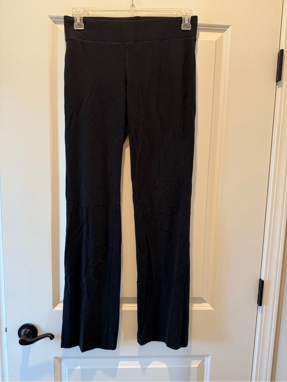 Black Women's Stretch Flare Pants